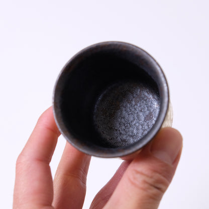 Crystal Gold Wrapping Small Rimmed Sake Cup