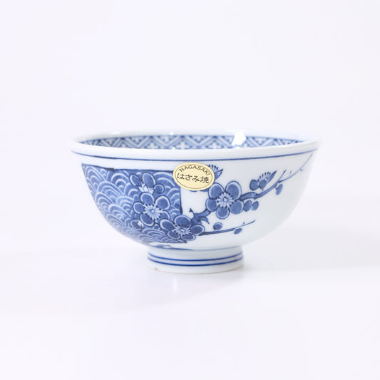 軽量 3.8茶付 青海波梅図