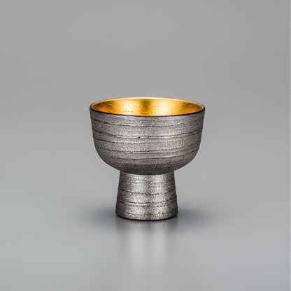 Stopper: Real gold leaf sake cup