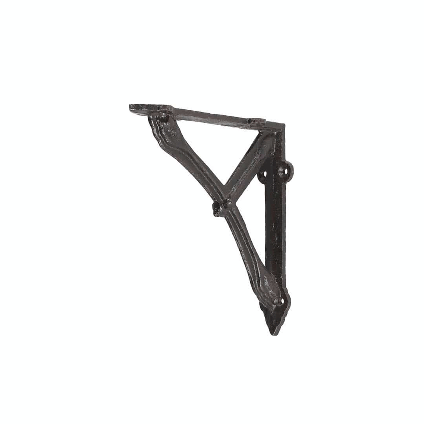 BOW BRACKET 14 ANTIQUE BLACK