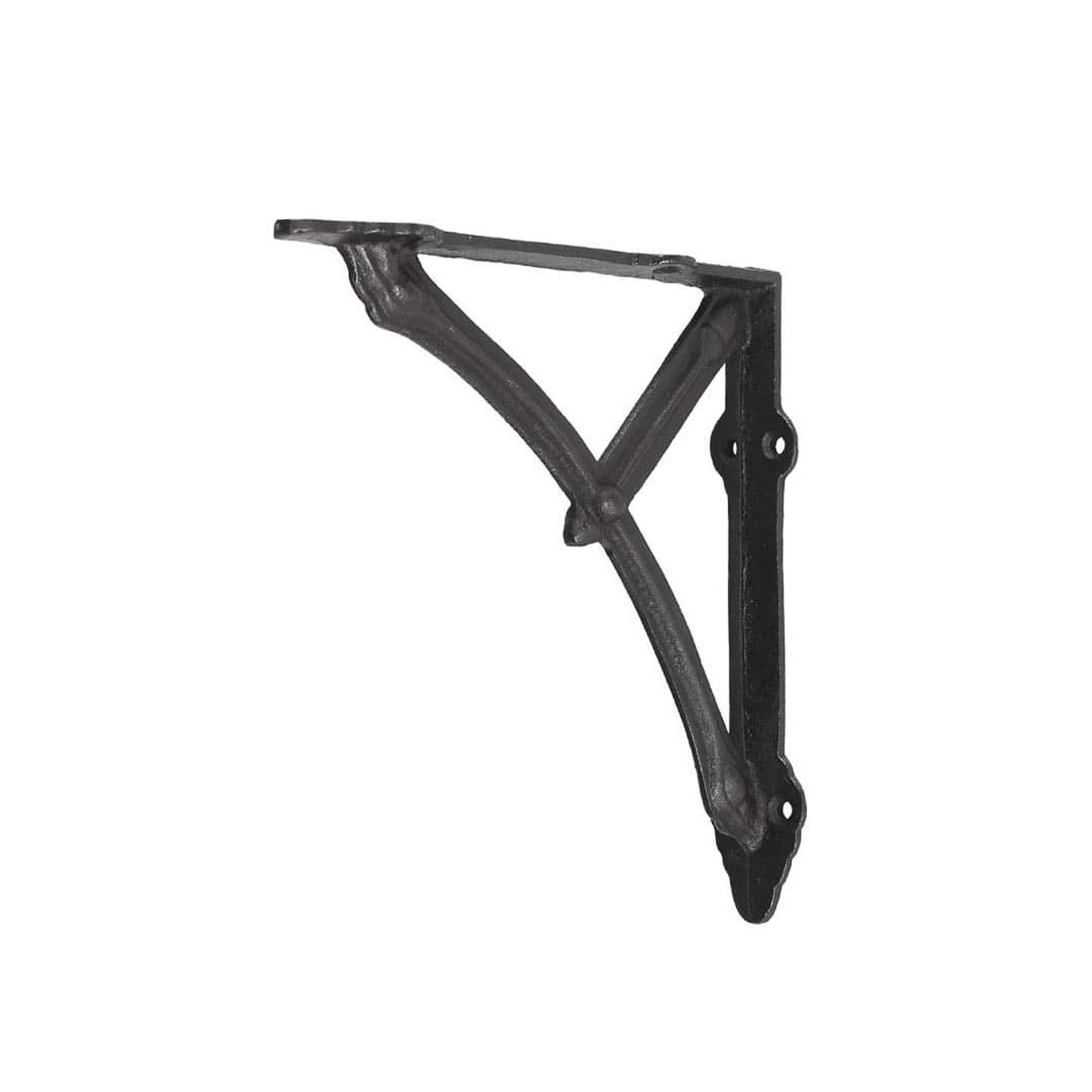 BOW BRACKET 19 ANTIQUE BLACK