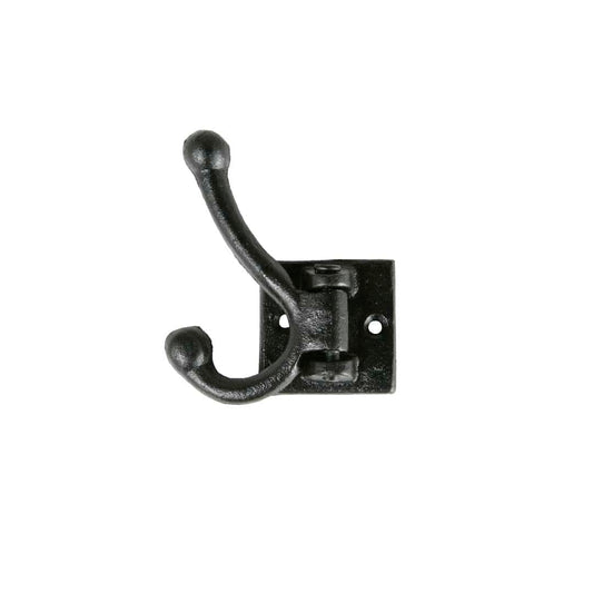 DOUBLE SWING WALL HOOK A.BLAC