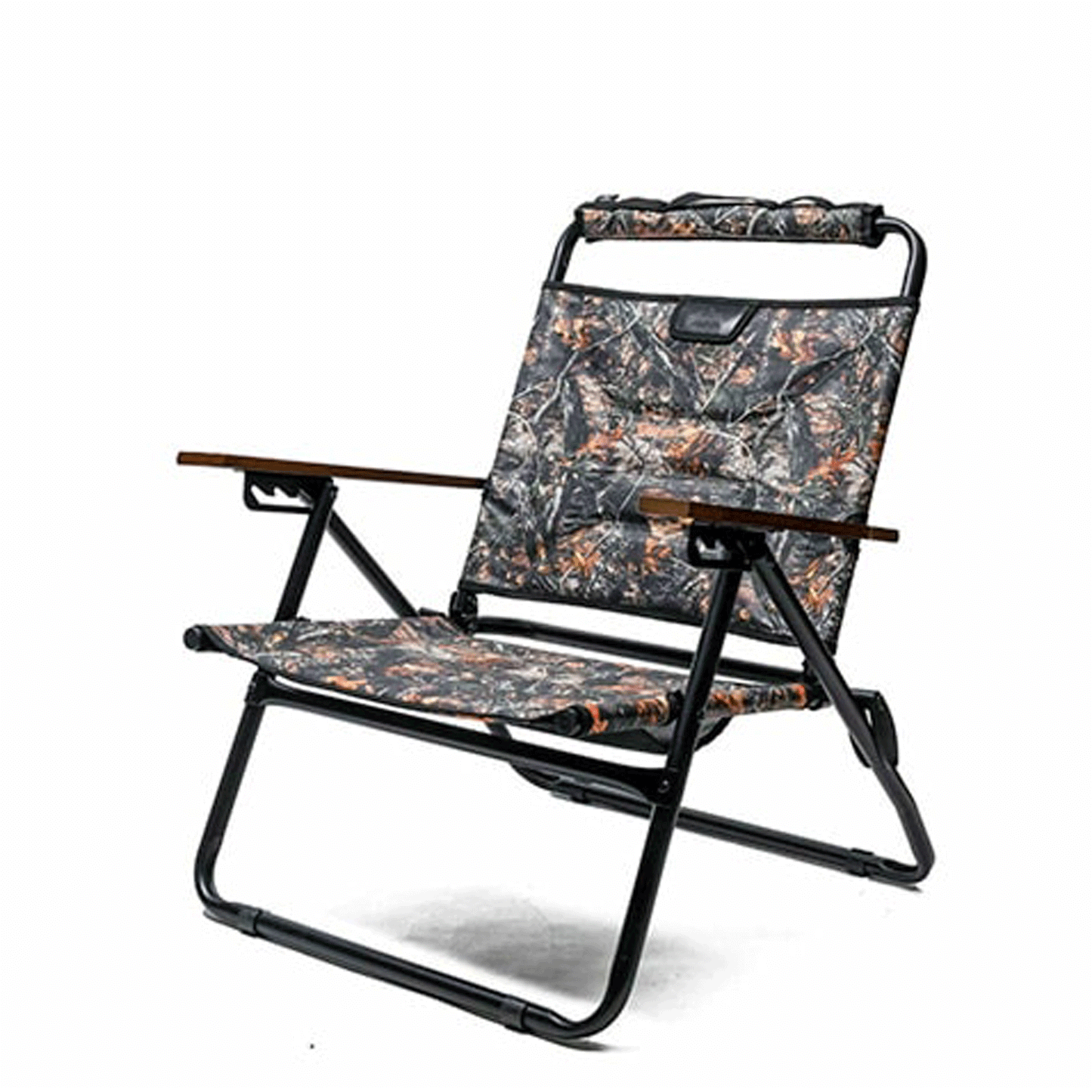 RECLINING LOW ROVER CHAIR-CAMO