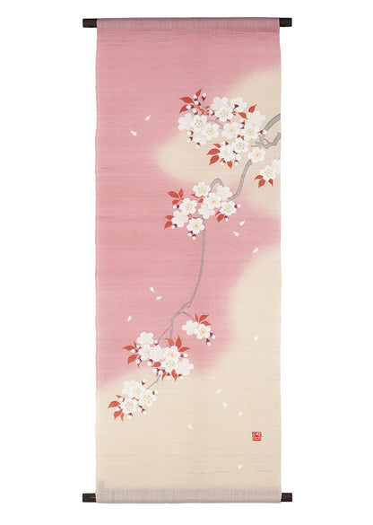 手描きタペストリー 吉野桜