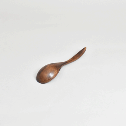 TLSB Wooden Rice Spoon, Wiped with Lacquer