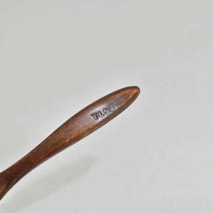 TLSB Wooden Rice Spoon, Wiped with Lacquer