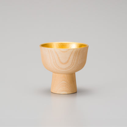 Stopper: Real gold leaf sake cup