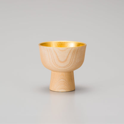 Stopper: Real gold leaf sake cup