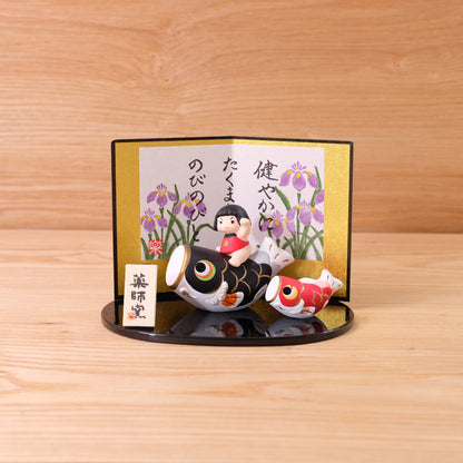 錦彩鯉のぼり 金太郎緋鯉付