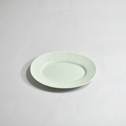 Stripe Oval Mini