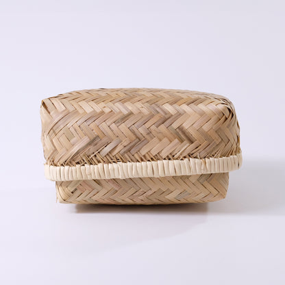 Bamboo Ajiro Weaving Lunch Box (Small)