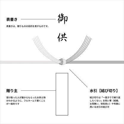 熨斗 - 黒白結び切り