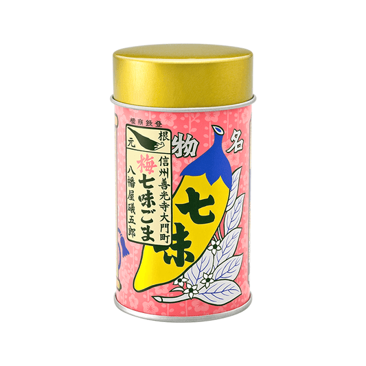 梅 七味ごま 缶