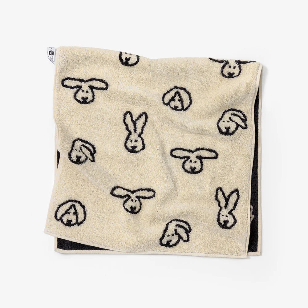 耐久性に優れ毛羽立ちも少ない WARMGREY TAIL の FACE TOWEL（フェイスタオル）