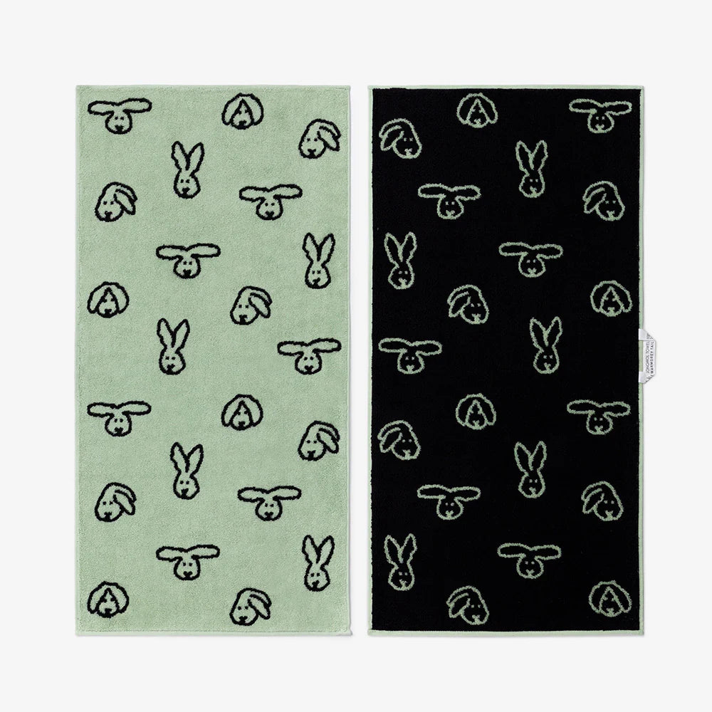 耐久性に優れ毛羽立ちも少ない WARMGREY TAIL の FACE TOWEL（フェイスタオル）