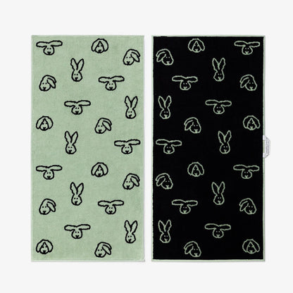 耐久性に優れ毛羽立ちも少ない WARMGREY TAIL の FACE TOWEL（フェイスタオル）