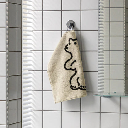 耐久性に優れ 毛羽立ちも少ない WARMGREY TAIL の HAND TOWEL（ハンドタオル）