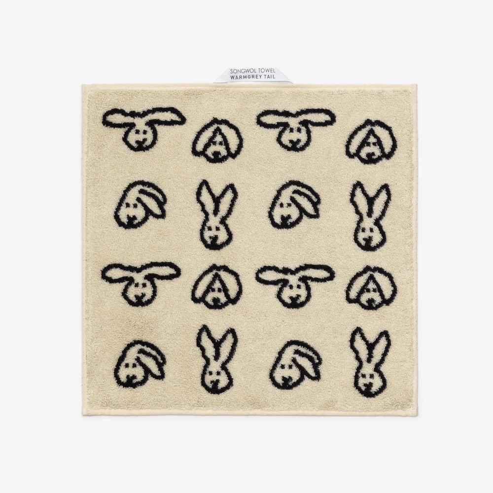 耐久性に優れ 毛羽立ちも少ない WARMGREY TAIL の HAND TOWEL（ハンドタオル）