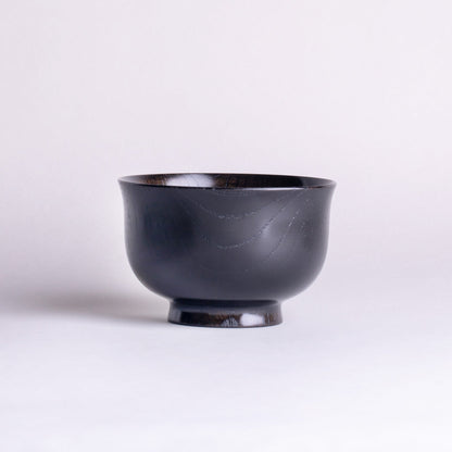 Genuine Zelkova, small, feather-shaped soup bowl, color