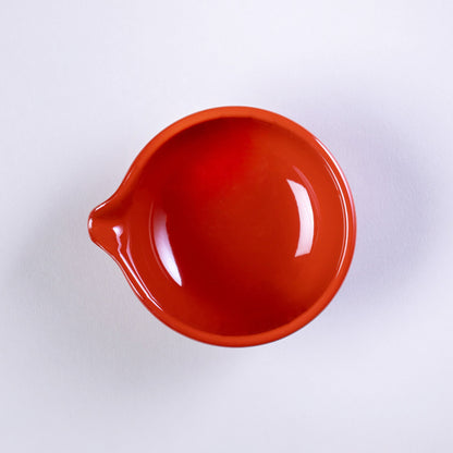 片口小皿 洗朱塗