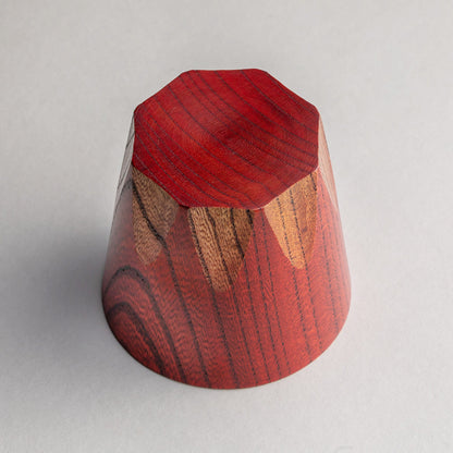 Genuine Zelkova Gold Leaf Cup Kiriko