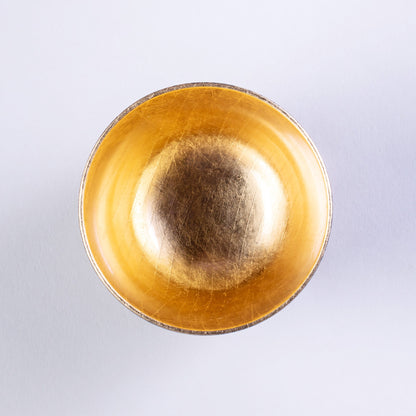Genuine Zelkova Gold Leaf Cup Kiriko