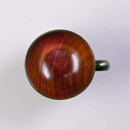 Wooden Color Soup Mug