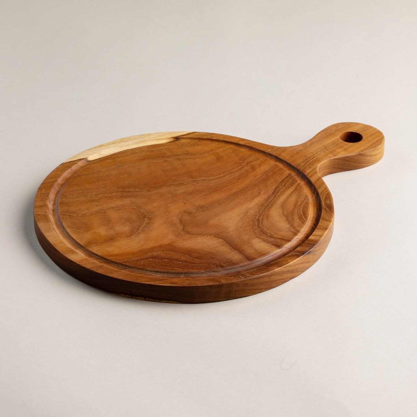 Teakwood WOOD BOARD ROUND