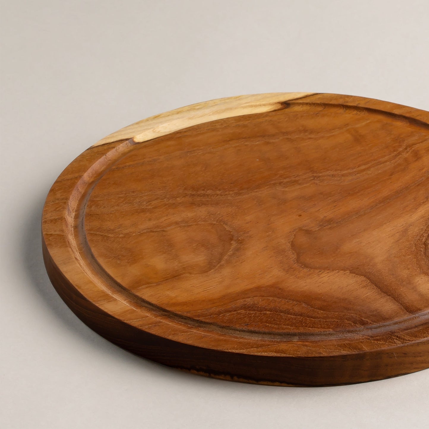 Teakwood WOOD BOARD ROUND