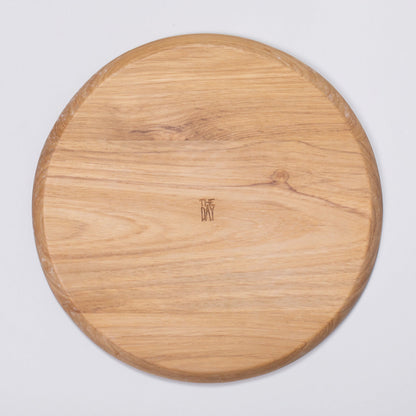 TEAKWOOD CAFE PLATE OUND S