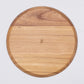 TEAKWOOD PLATE ROUND L